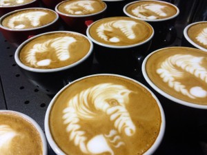 Coffee art caleb cha
